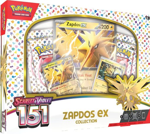 מארז קלפי פוקימון ZAPDOS EX 151