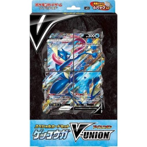 מארז קלפי פוקימון יפניים Greninja V-UNION